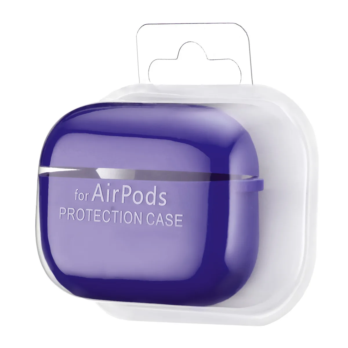 Чохол Silicone Case 2,5mm with microfiber for AirPods Pro Deep Purple