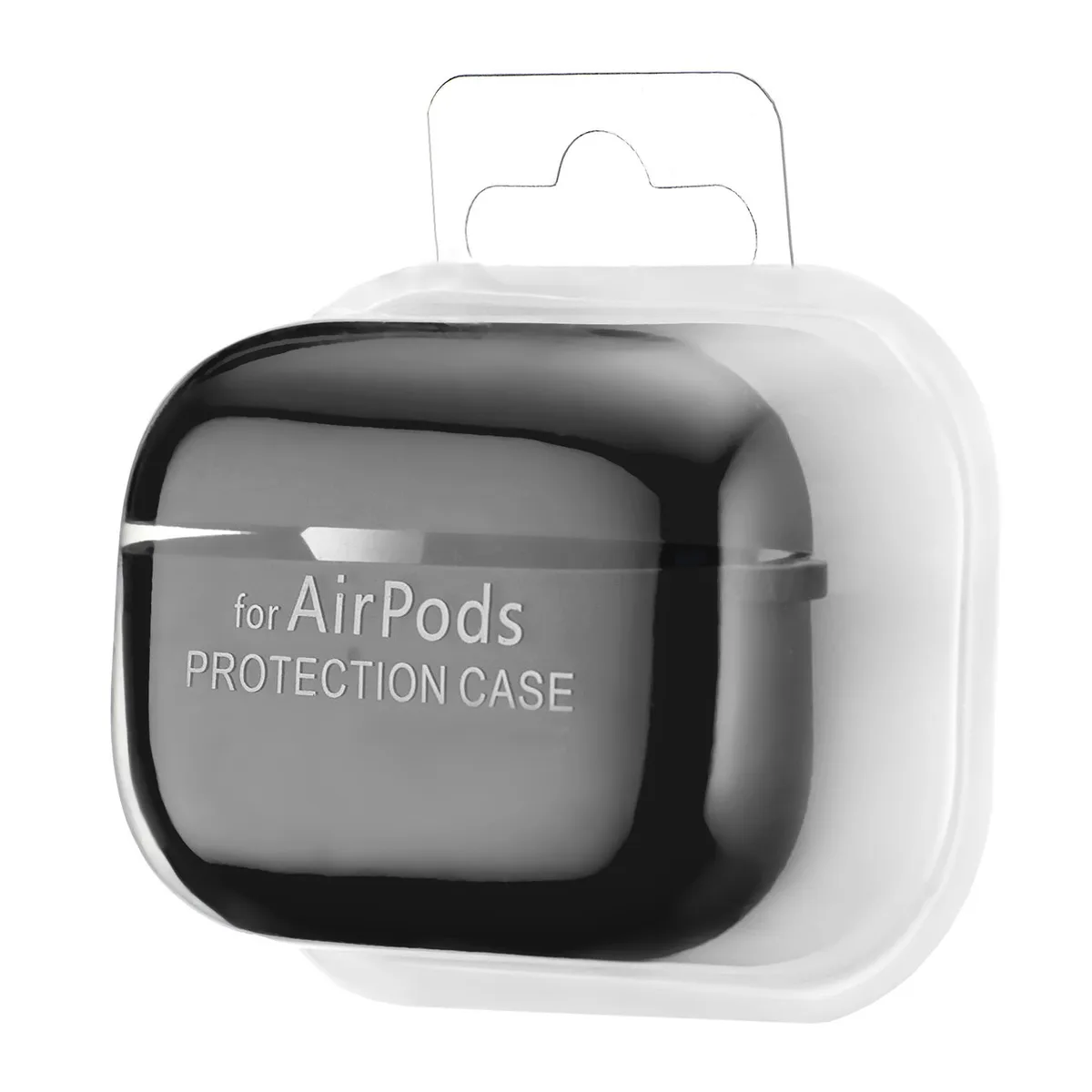 Ультразахисний чохол Silicone Case 2.5 мм із мікрофіброю для AirPods Pro Силіконовий Black (Чорний)