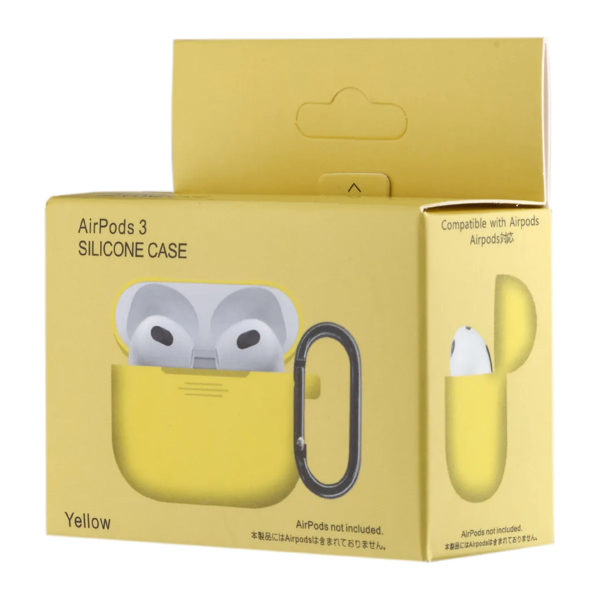 Чохол Silicone Case 1,2mm for AirPods 3 Yellow