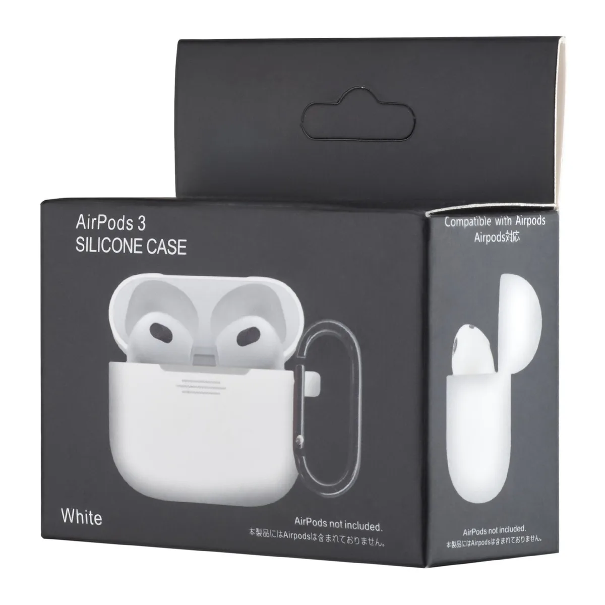 Чохол Silicone Case 1,2mm for AirPods 3 White