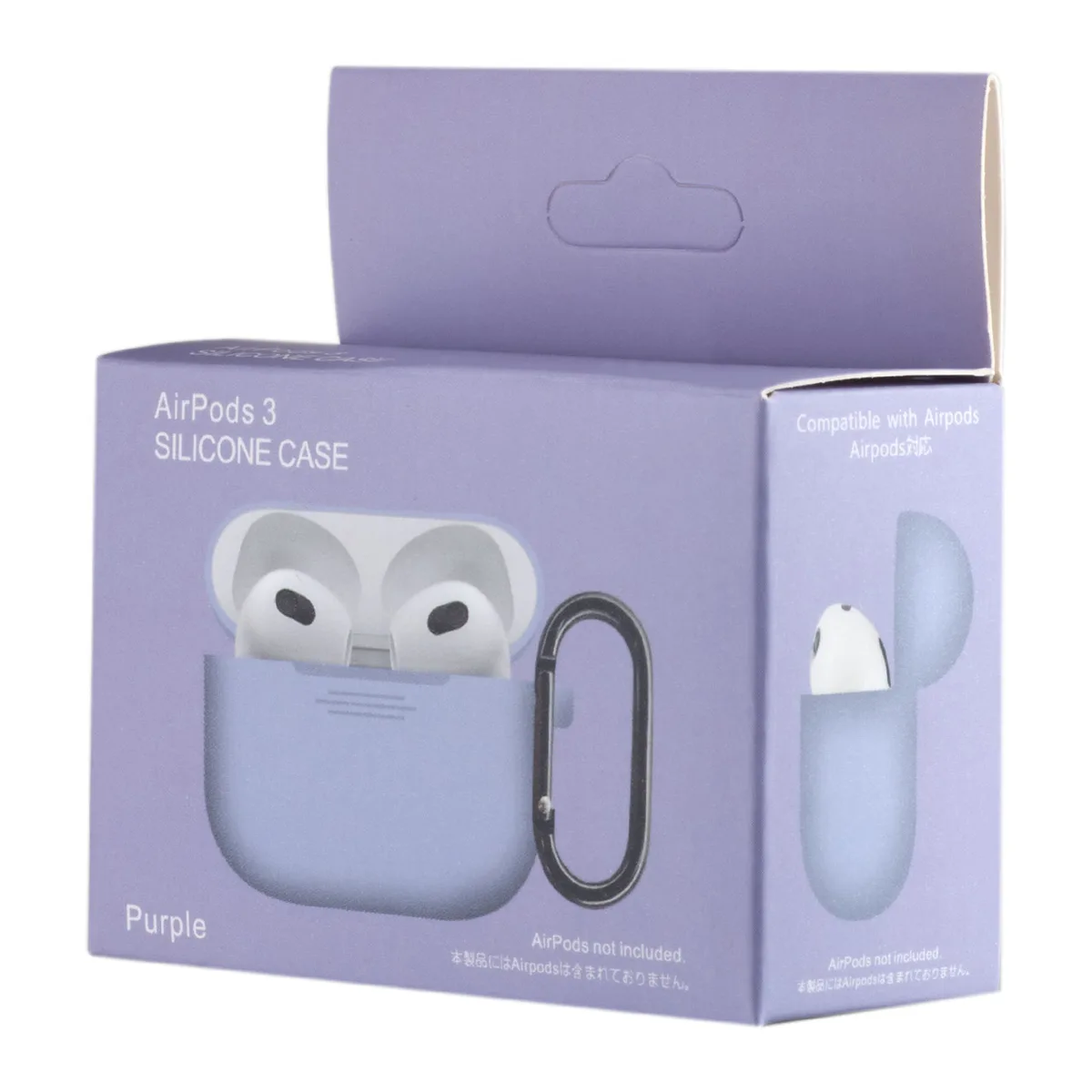 Чохол Silicone Case 1,2mm for AirPods 3 Purple