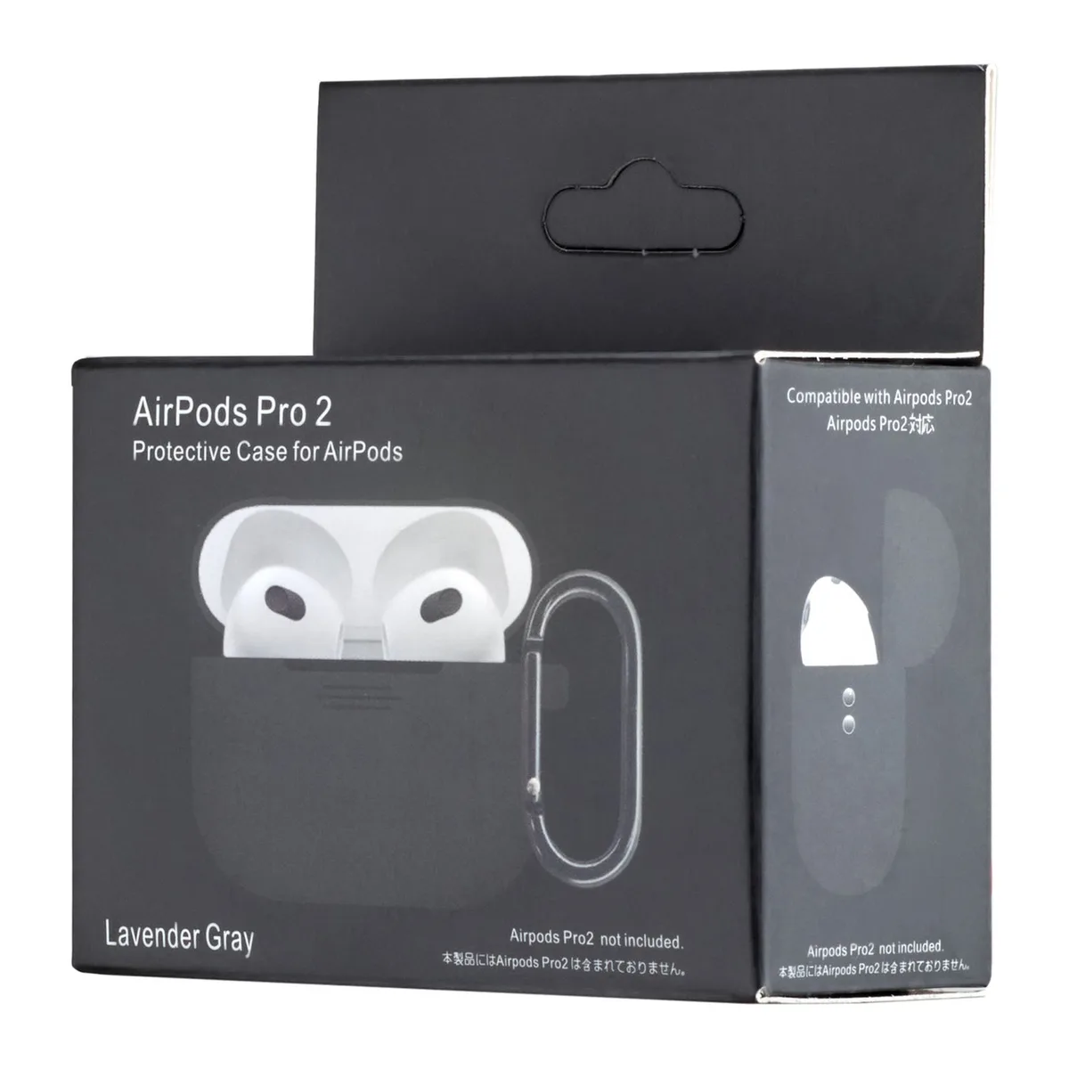 Чохол Silicone Case 1.2 мм для AirPods Pro 2 / AirPods Pro (2 покоління) Силіконовий Lavender Grey (Лавандово-сірий)
