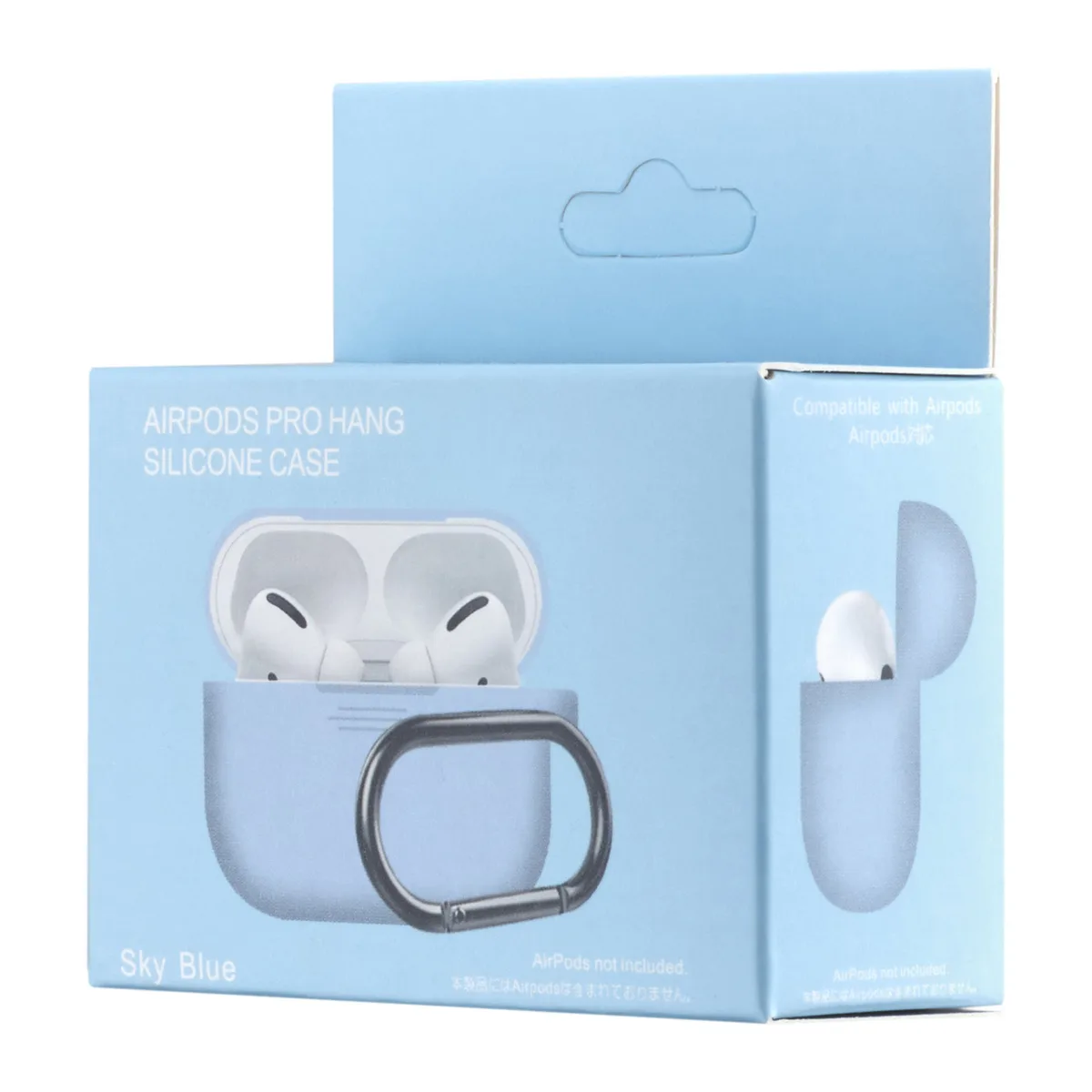 Чохол Silicone Case 1,2mm for AirPods Pro Sky Blue