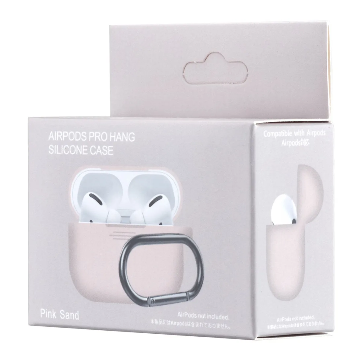 Чохол Silicone Case 1,2mm for AirPods Pro Pink Sand