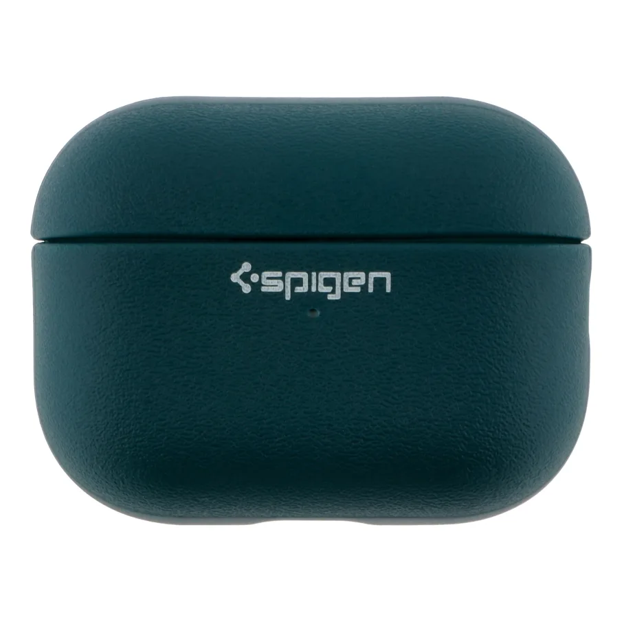 Футляр TPU Spigen Leather Armor для Airpods Pro Dark Green