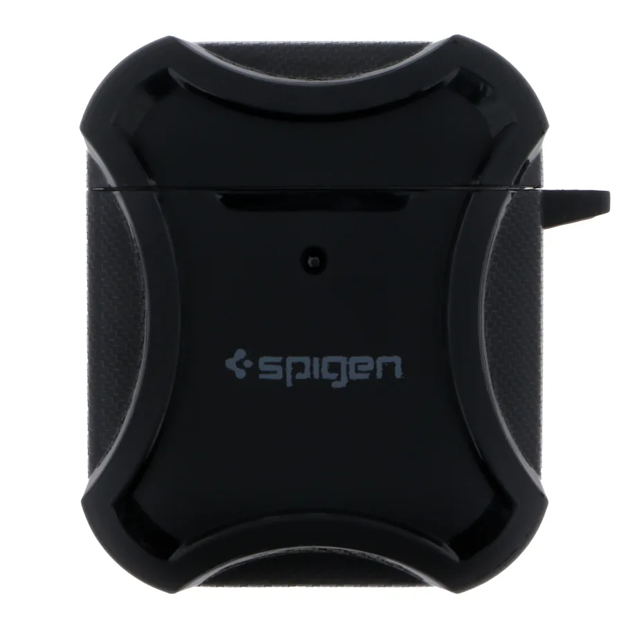 Футляр TPU Spigen DuraPro Flex with Hook для Airpods 1/2 Black