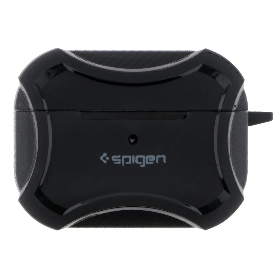 Футляр TPU Spigen DuraPro Flex with Hook для Airpods Pro Black
