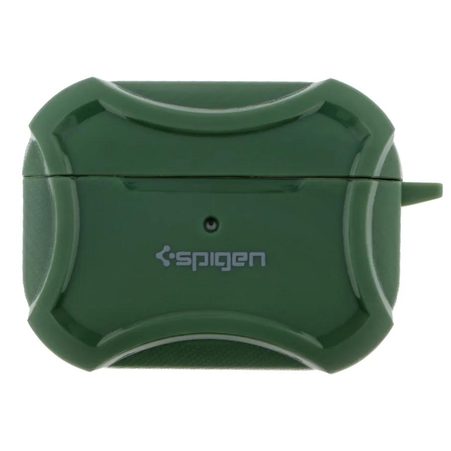 Футляр TPU Spigen DuraPro Flex with Hook для Airpods Pro Green