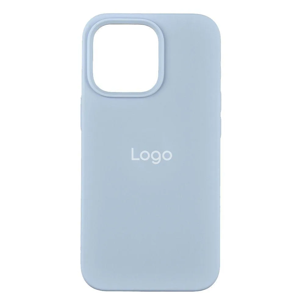 Чохол Silicone Case Full Size (AA) для iPhone 13 Колір 80.Far Peak Синій