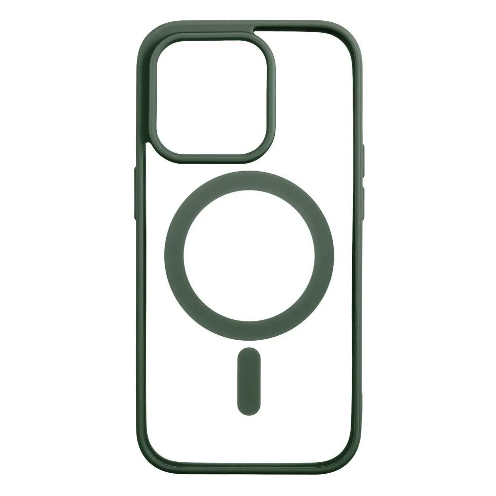 Чехол TPU Color with Magsafe для iPhone 14 Pro Цвет 11, Forest Зелений