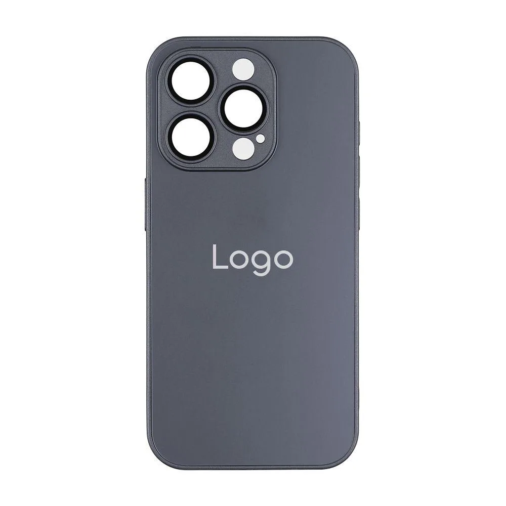 Чехол AG-Glass Matte Camera Lens with Magsafe для Iphone 12 Цвет Graphite Чорний