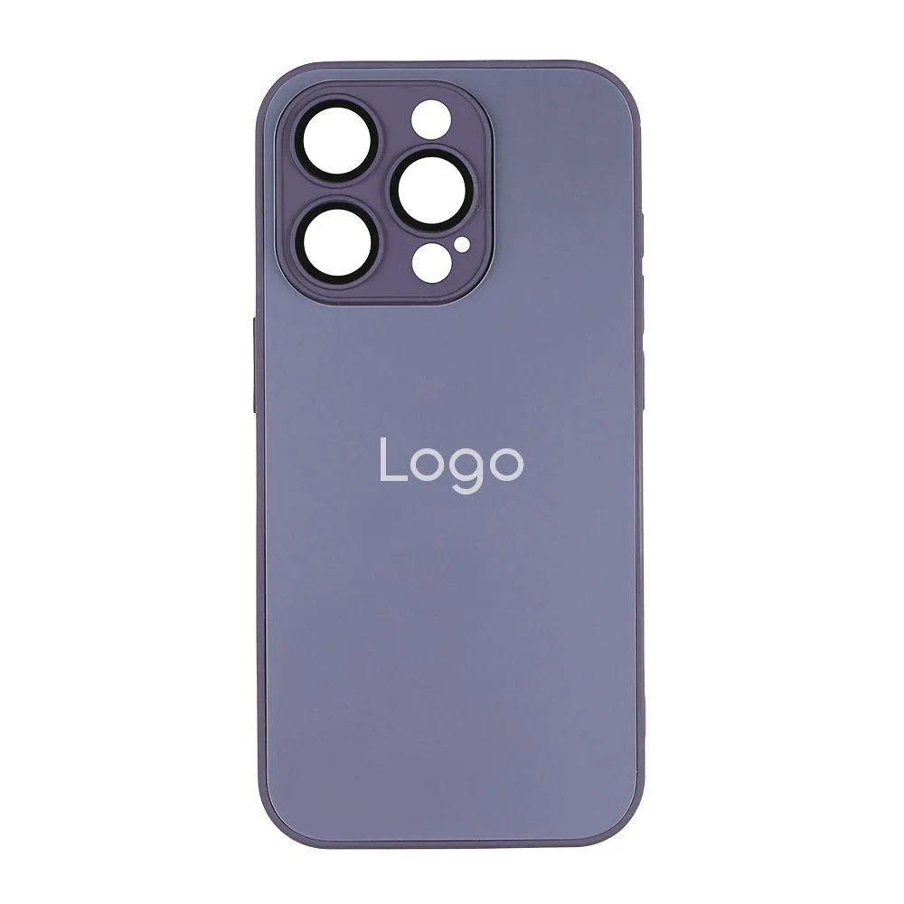 Чехол AG-Glass Matte Camera Lens with Magsafe для Iphone 12 Цвет Graphite Чорний