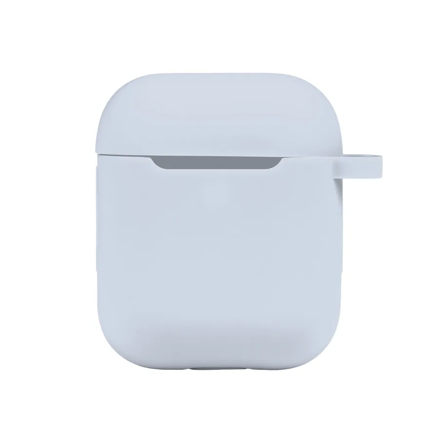 Футляр Silicone Case with hook для Airpods 1/2 58.Sky blue