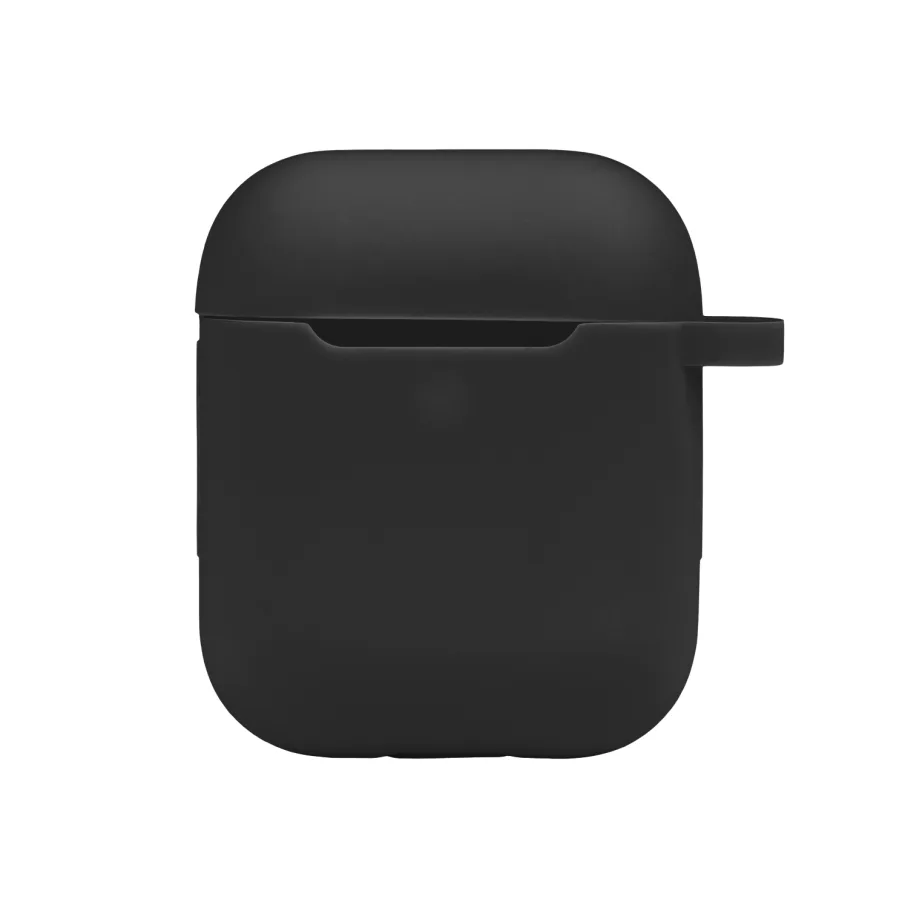 Футляр Silicone Case with hook для Airpods 1/2 18.Black