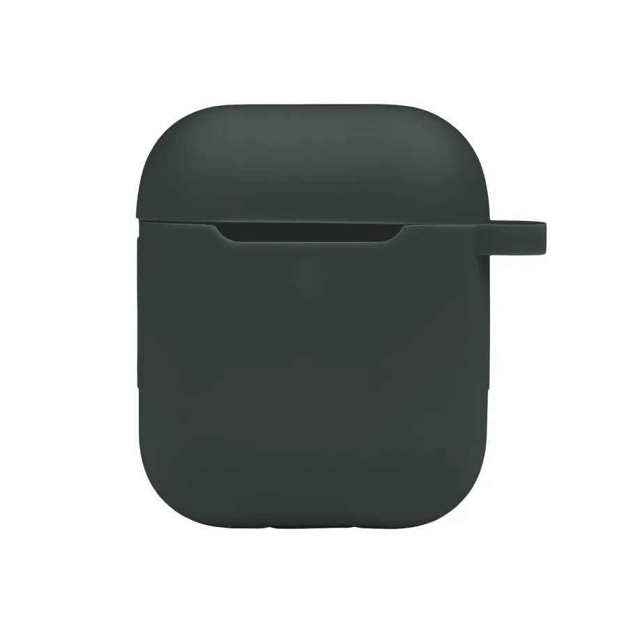 Футляр Silicone Case with hook для Airpods 1/2 54.Atrovirens