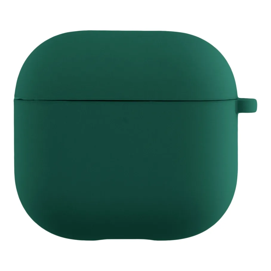 Футляр Silicone Case with microfibra для Airpods 3 54.Atrovirens