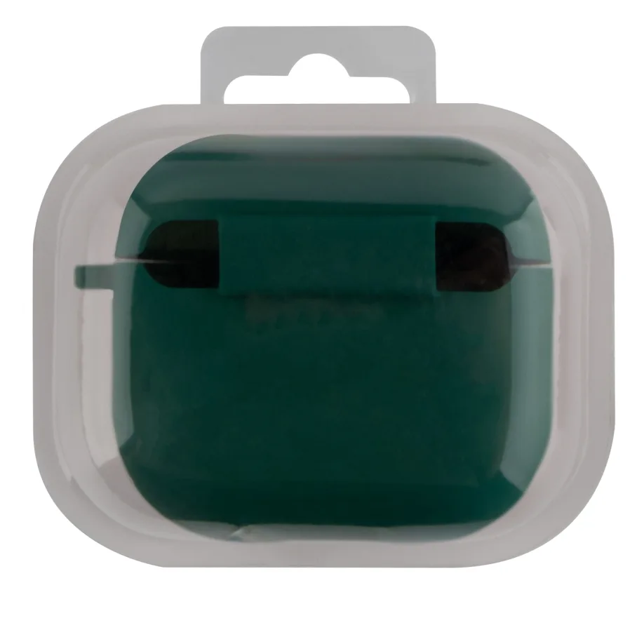 Футляр Silicone Case with microfibra для Airpods 3 54.Atrovirens