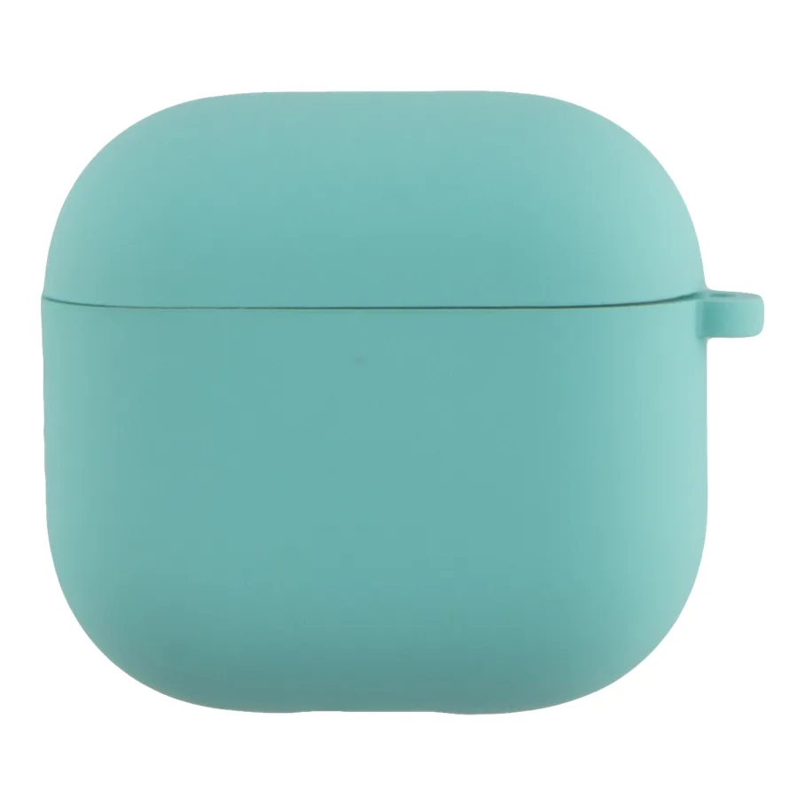 Футляр Silicone Case with microfibra для Airpods 3 21.Sea blue