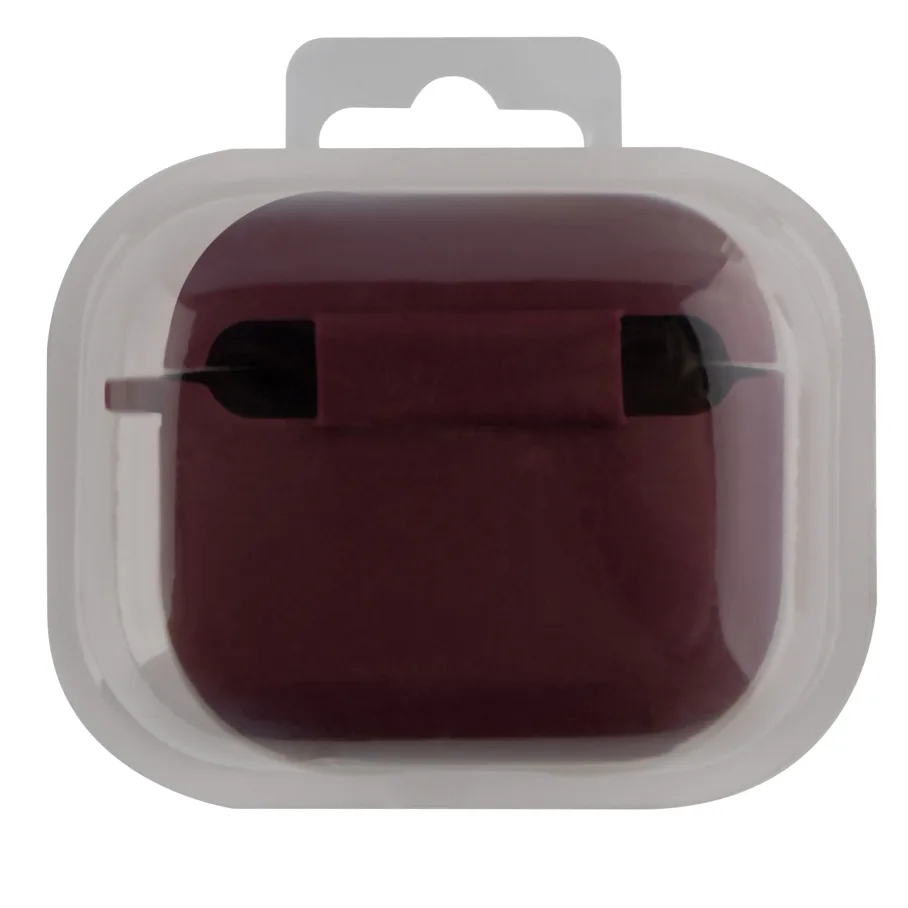 Футляр Silicone Case with microfibra для Airpods 3 37.Rose red