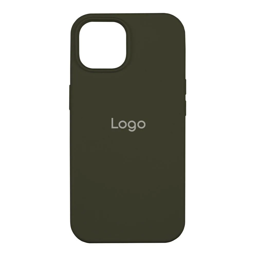 Чохол Silicone Case Full Size (AA) для iPhone 14 Колір 85.Olive