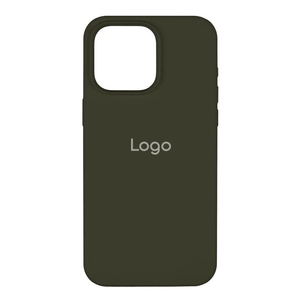 Чохол Silicone Case Full Size (AA) для iPhone 14 Pro Max Колір 85.Olive