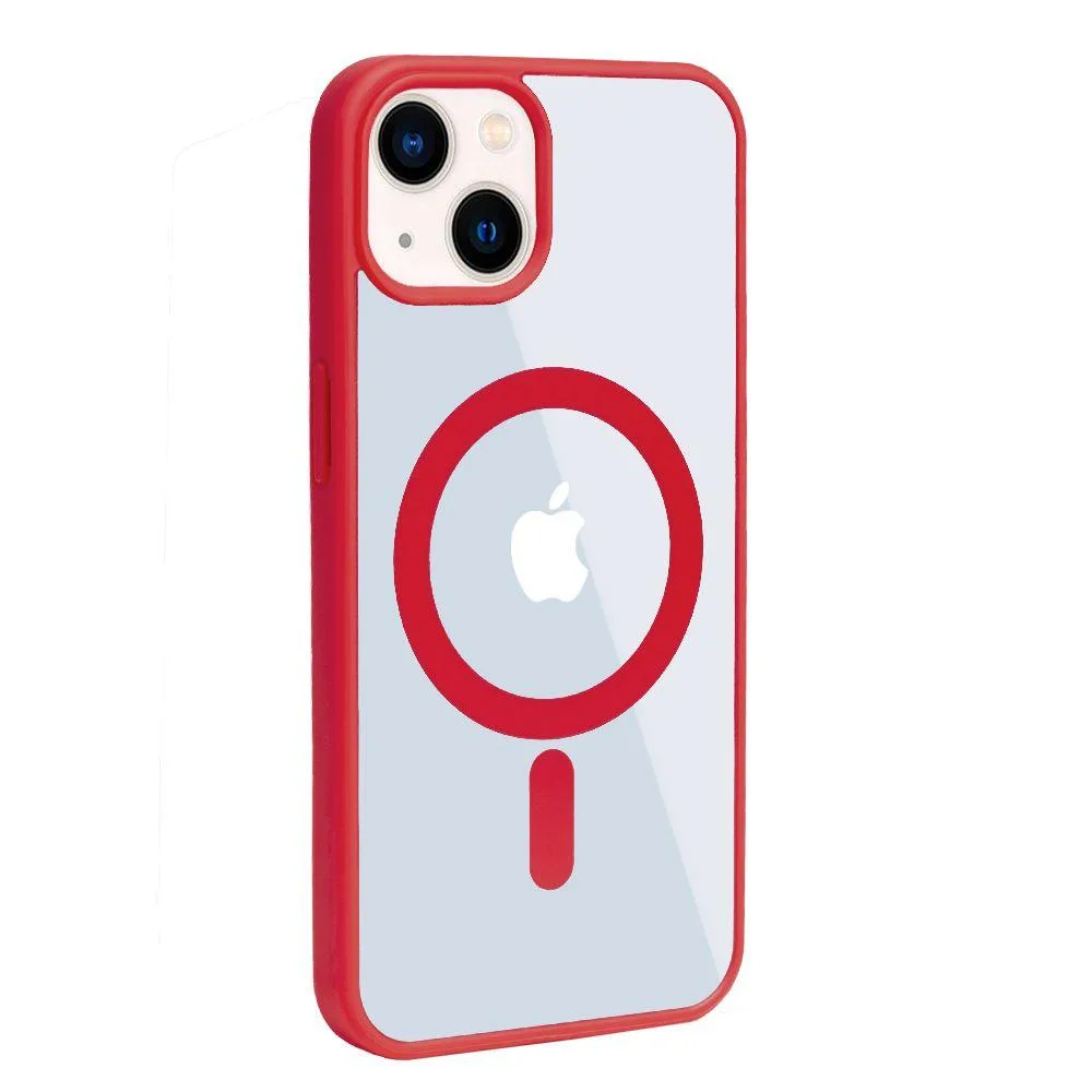 Чохол TPU Color with Magsafe для iPhone 13 Колір 05, Зелений