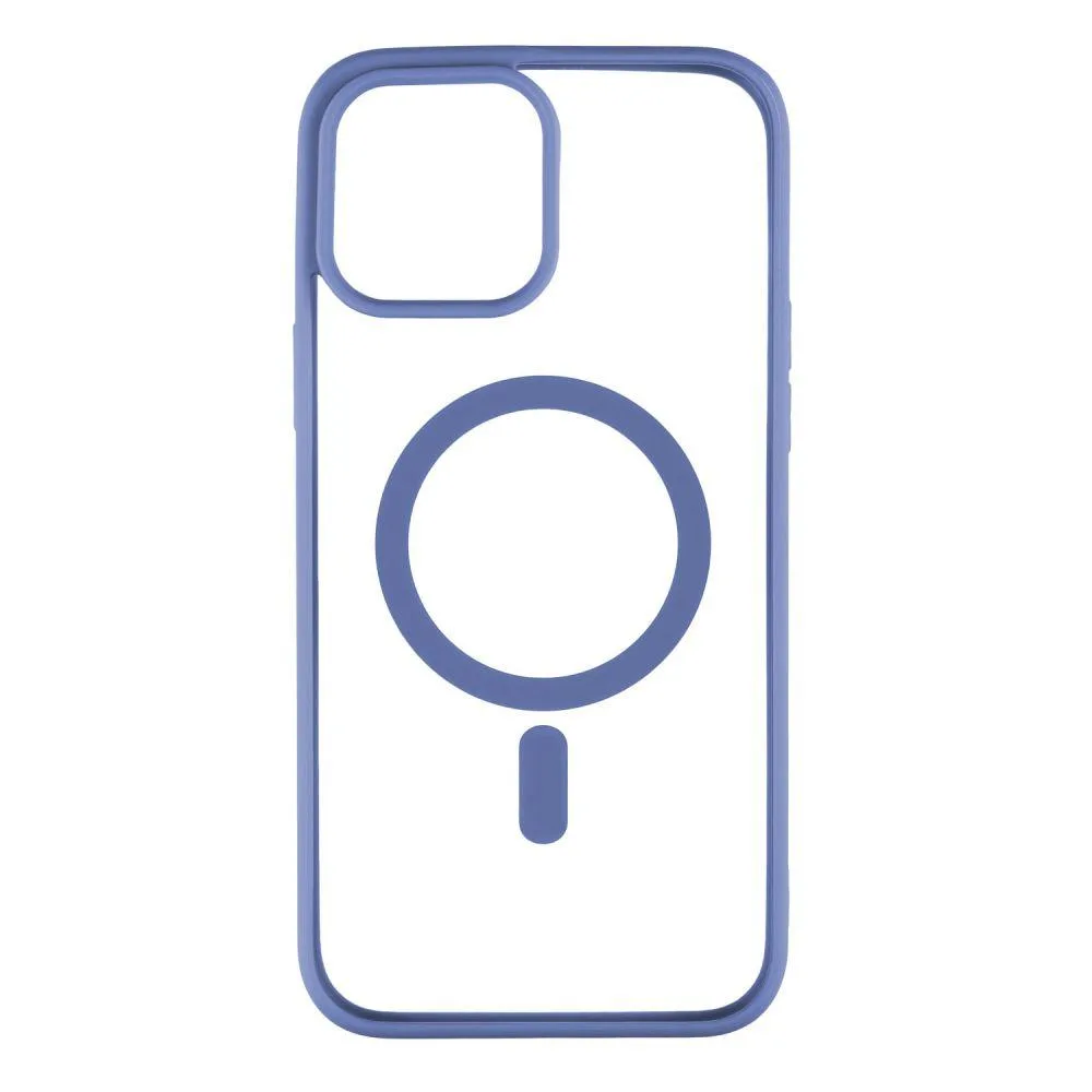 Чохол TPU Color with Magsafe для iPhone 13 Pro Max Колір 02, Light Синій