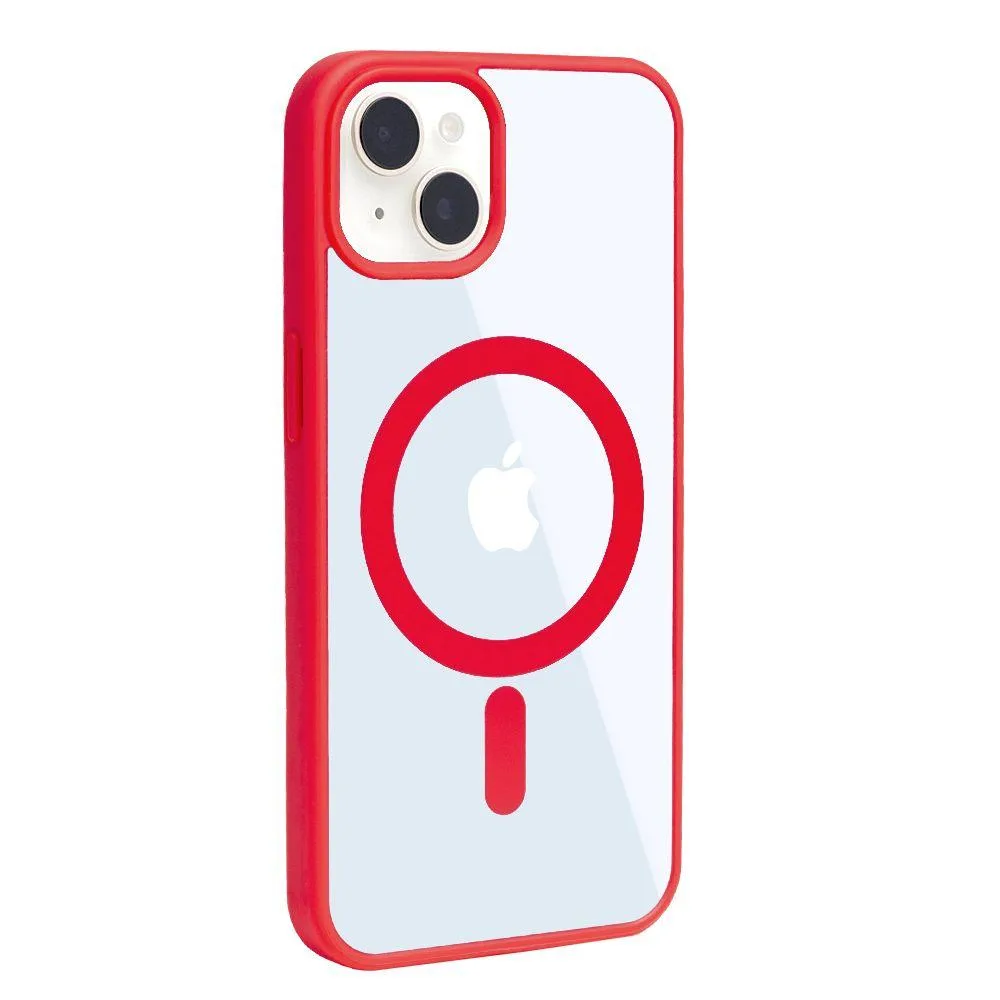 Чохол TPU Color with Magsafe для iPhone 14 Plus Колір 08, Dark Синій