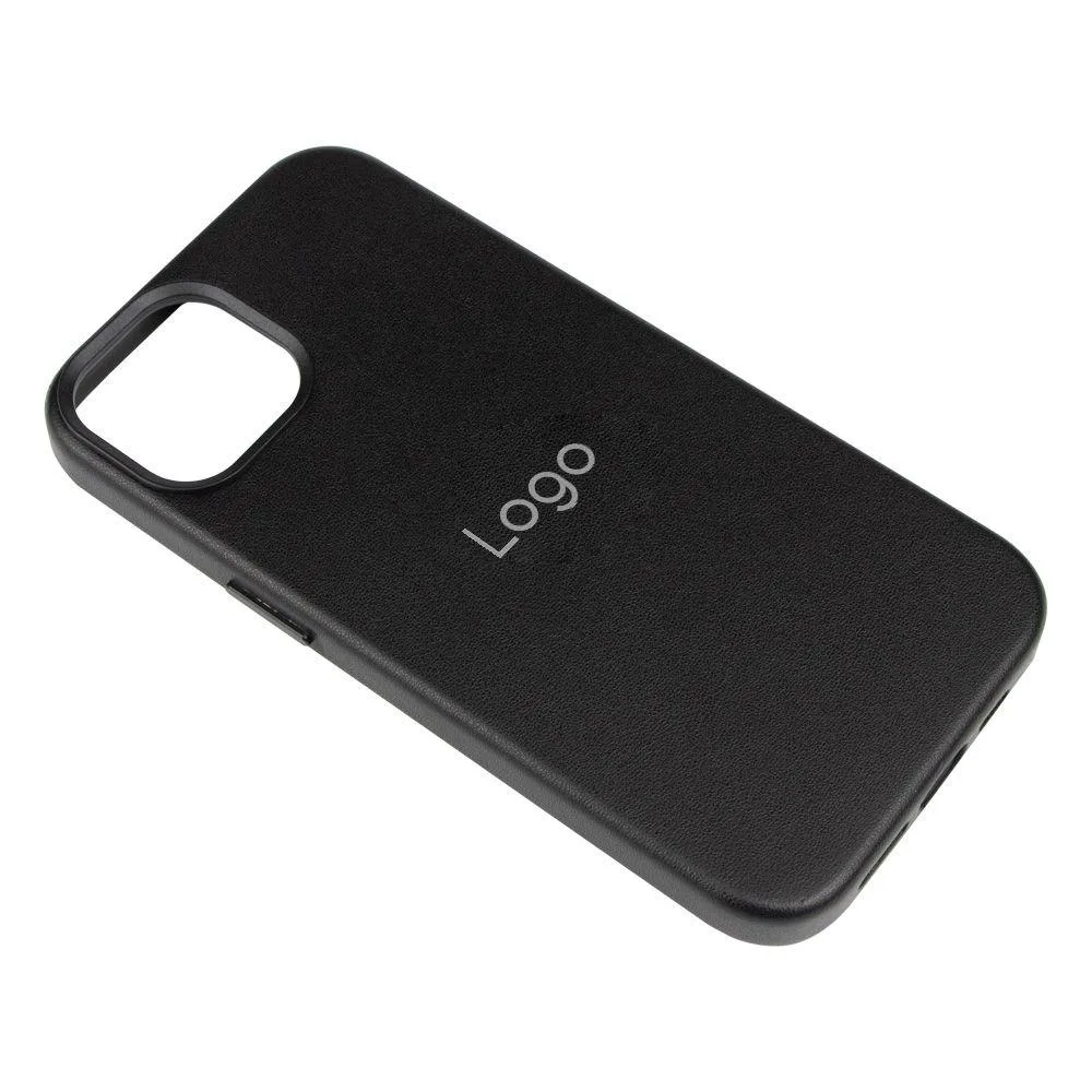 Чохол Leather Case для iPhone 14 Plus Колір Малиновий