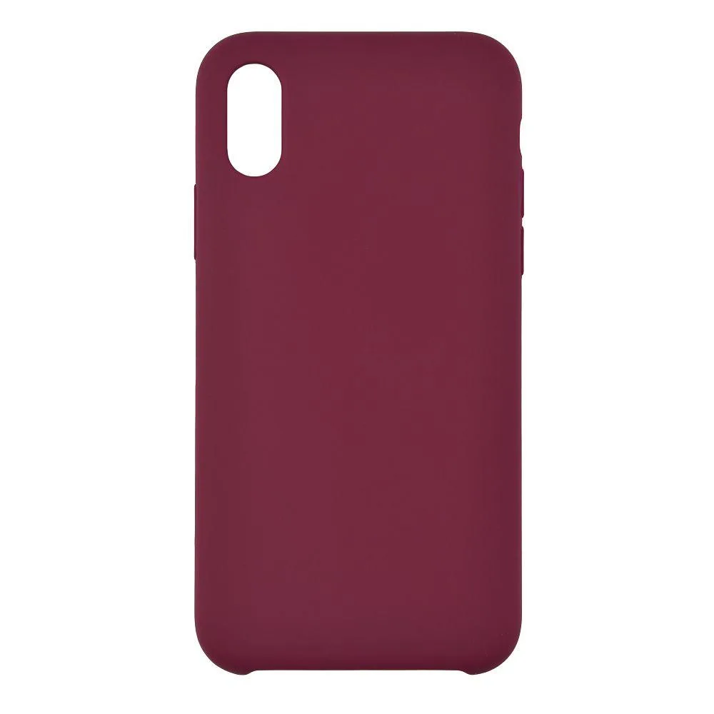 Чохол Soft Case для iPhone X/Xs Колір 63, Garnet