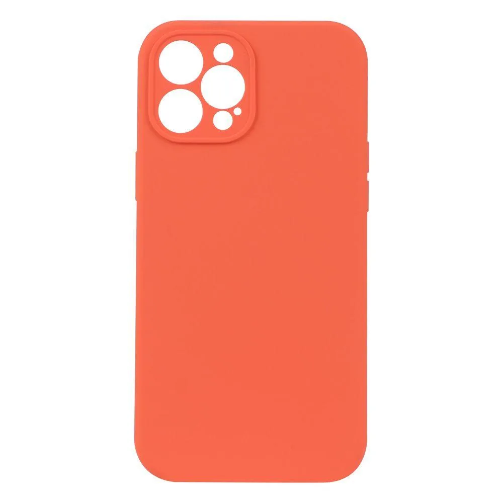 Чохол Silicone Case з повним захистом камери no logo для iPhone 12 Pro Max Колір 37, Rose Червоний