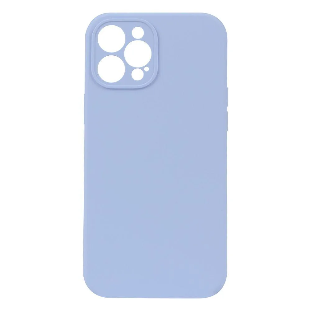 Чохол Silicone Case з повним захистом камери no logo для iPhone 12 Pro Max Колір 46, Cosmos Синій