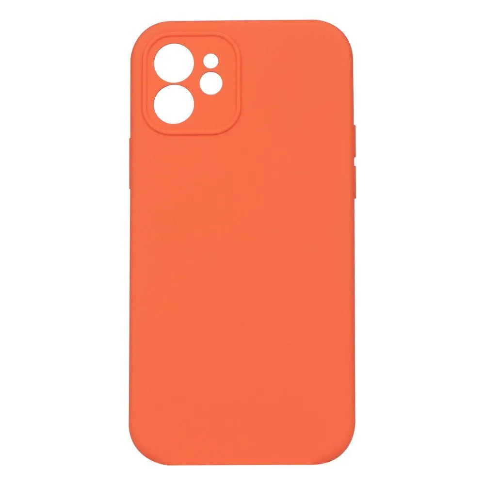 Чохол Silicone Case Full Camera no logo для iPhone 12 Колір 56, Wine red