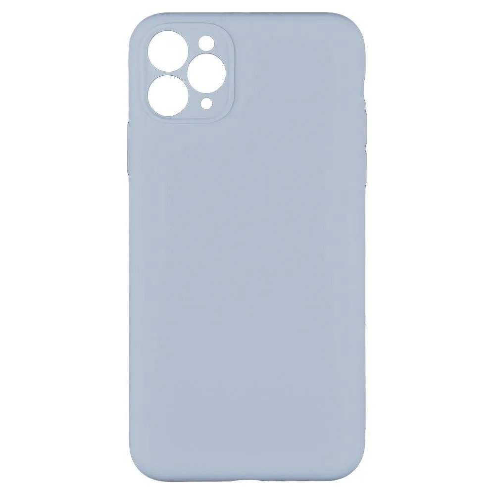 Чохол Silicone Case з повним захистом камери no logo для iPhone 11 Pro Max Колір 68, Чорнийcurrant