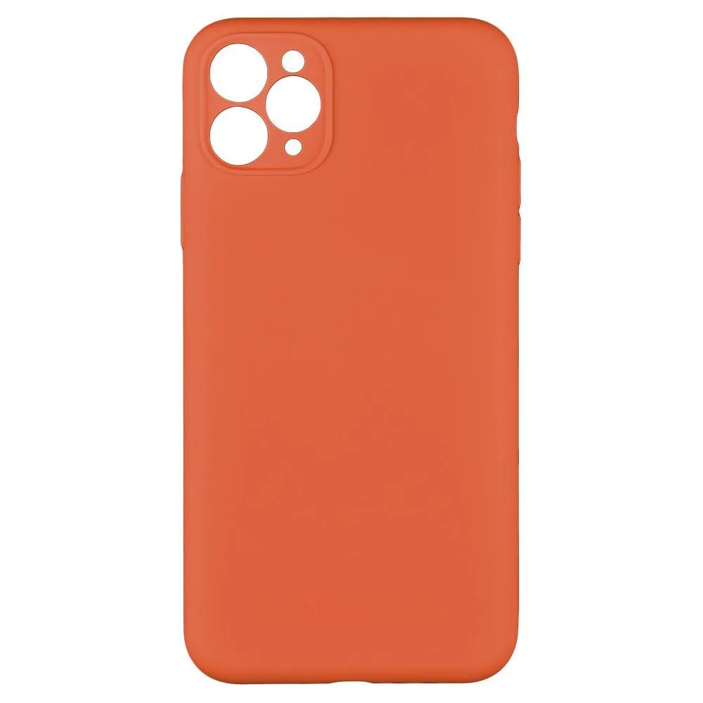 Чохол Silicone Case з повним захистом камери no logo для iPhone 11 Pro Max Колір 68, Чорнийcurrant