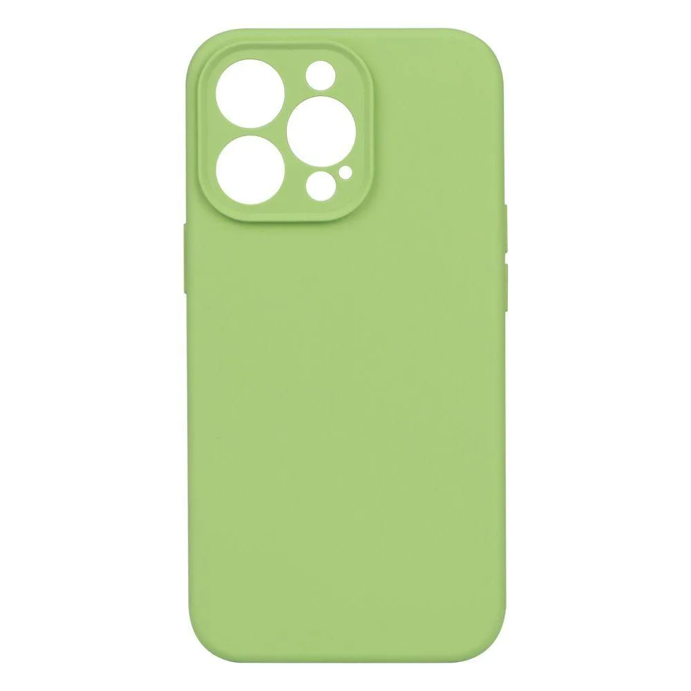 Чохол Silicone Case з повним захистом камери no logo для iPhone 13 Pro Max Колір 61, Avocado Зелений