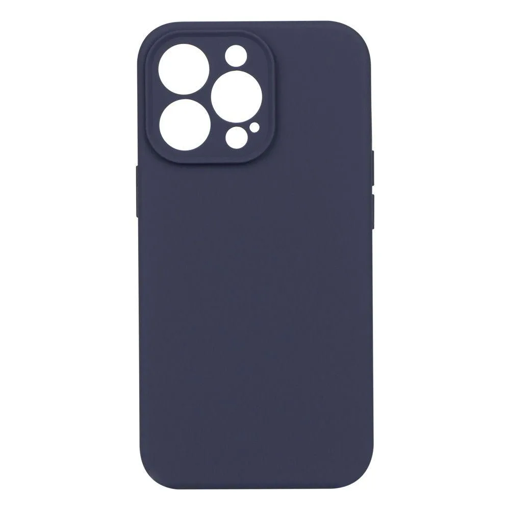 Чохол Silicone Case з повним захистом камери no logo для iPhone 13 Pro Колір 08, Dark Синій