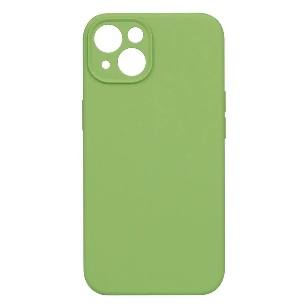 Чохол Silicone Case з повним захистом камери no logo для iPhone 13 Колір 32, Зелений