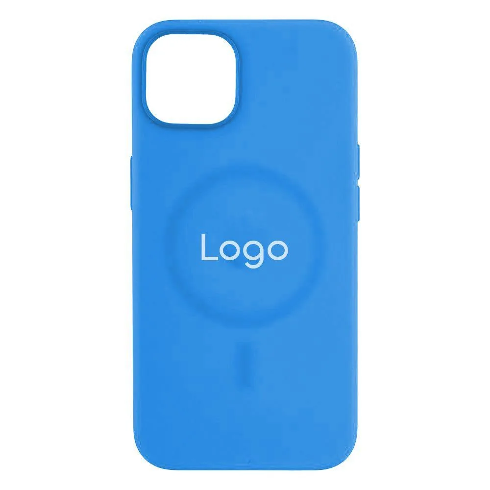 Чохол Silicone Case with MagSafe+SplashScreen для iPhone 12 Pro Max Колір 1, Чорний