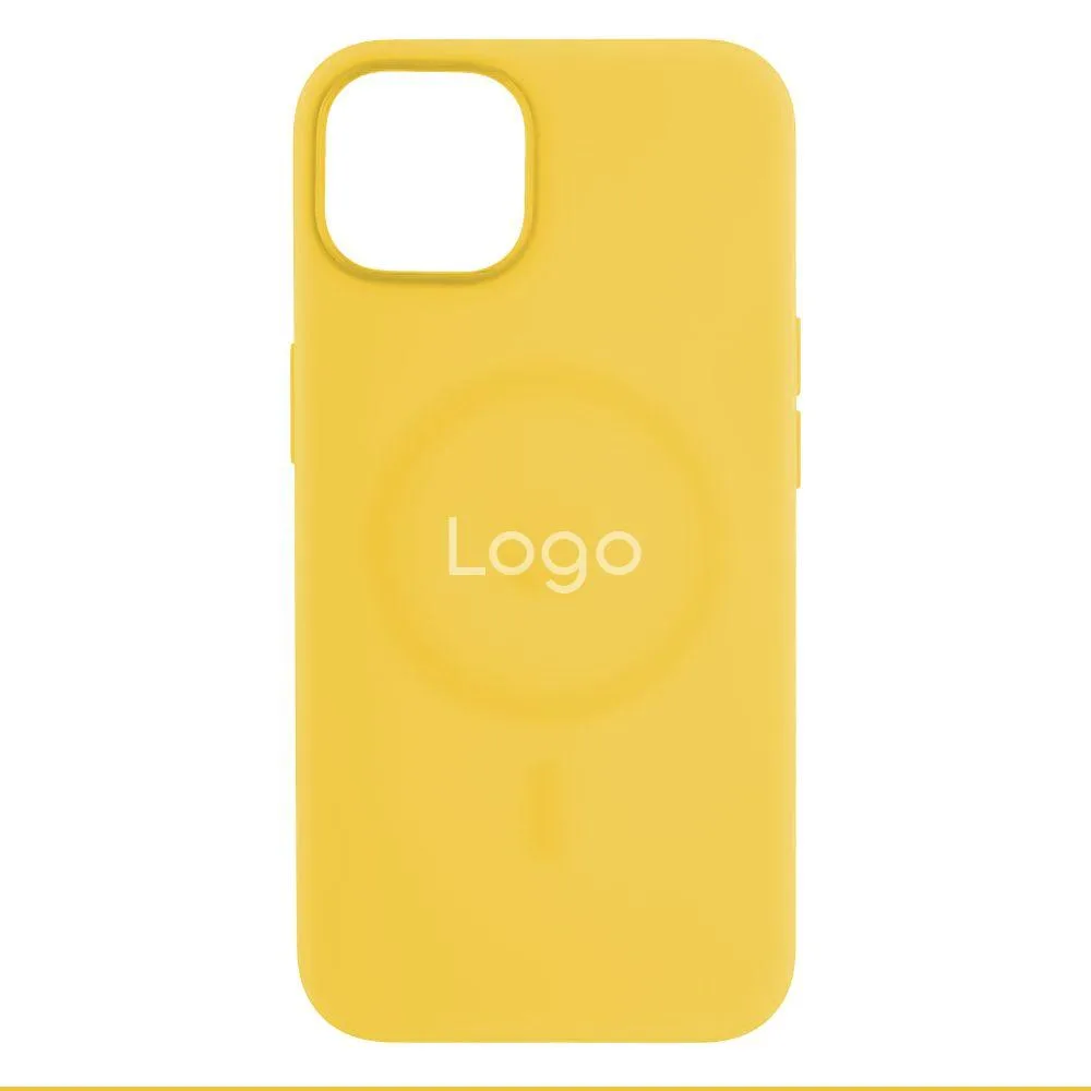 Чохол Silicone Case with MagSafe+SplashScreen для iPhone 12 Pro Max Колір 1, Чорний