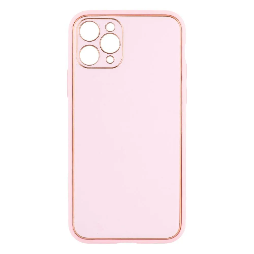 Чехол Leather Gold with Frame without Logo для iPhone 11 Pro Цвет 6, Mint
