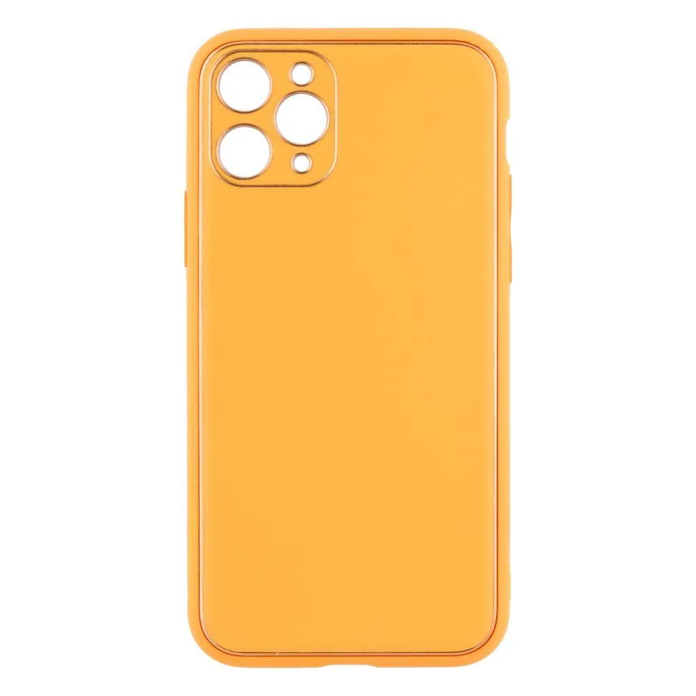 Чохол Leather Gold with Frame without Logo для iPhone 11 Pro Колір 13, Білий