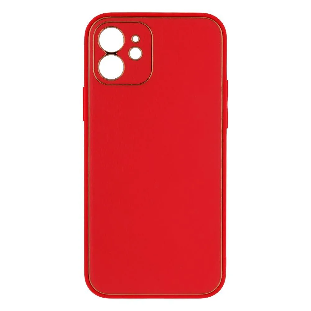 Чохол Leather Gold with Frame without Logo для iPhone 12 Колір 9, Yellow