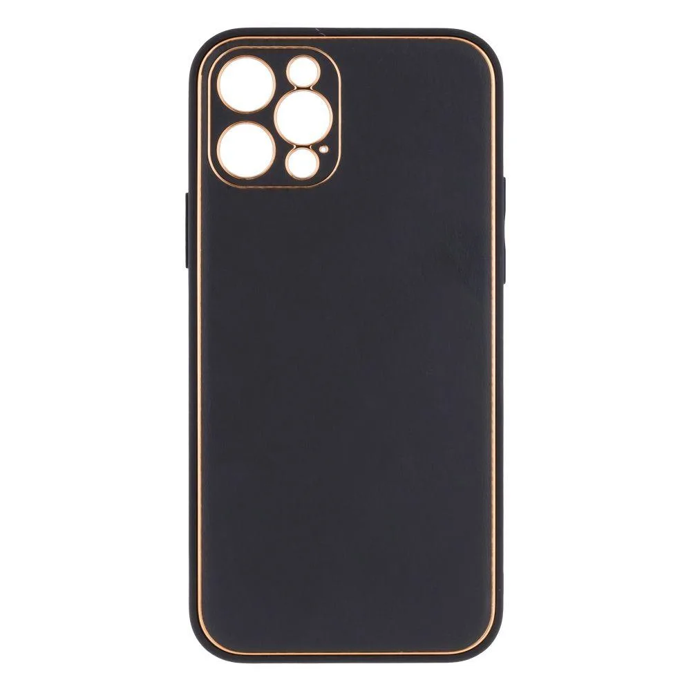 Чохол Leather Gold with Frame without Logo для iPhone 12 Pro Колір 13, Білий