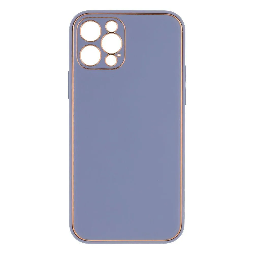 Чохол Leather Gold with Frame without Logo для iPhone 12 Pro Колір 13, Білий