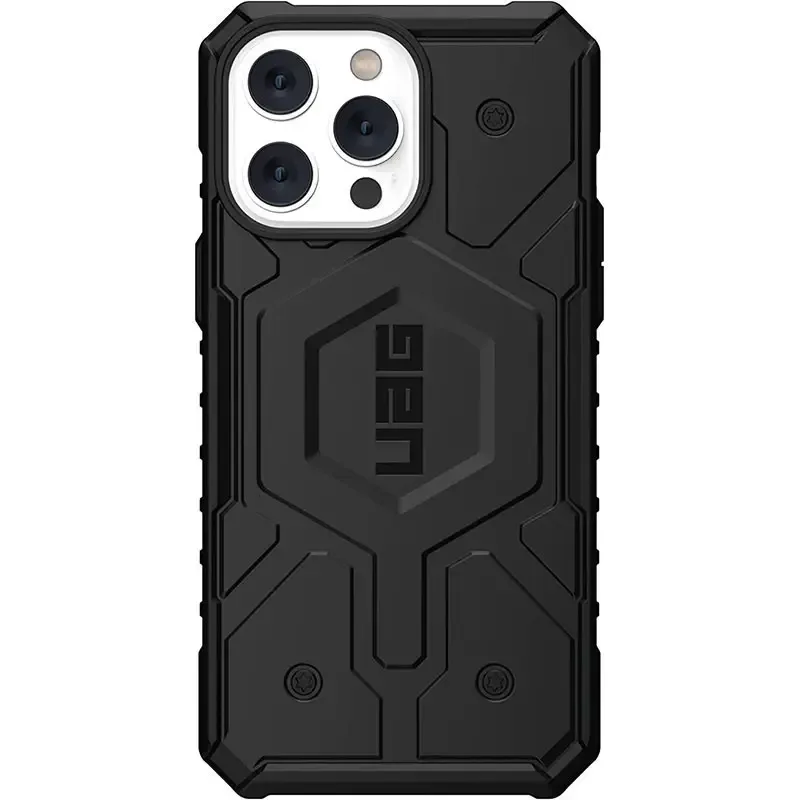 Чохол Протиударний UAG New Pathfinder with MagSafe для iphone 12 pro max Чорний
