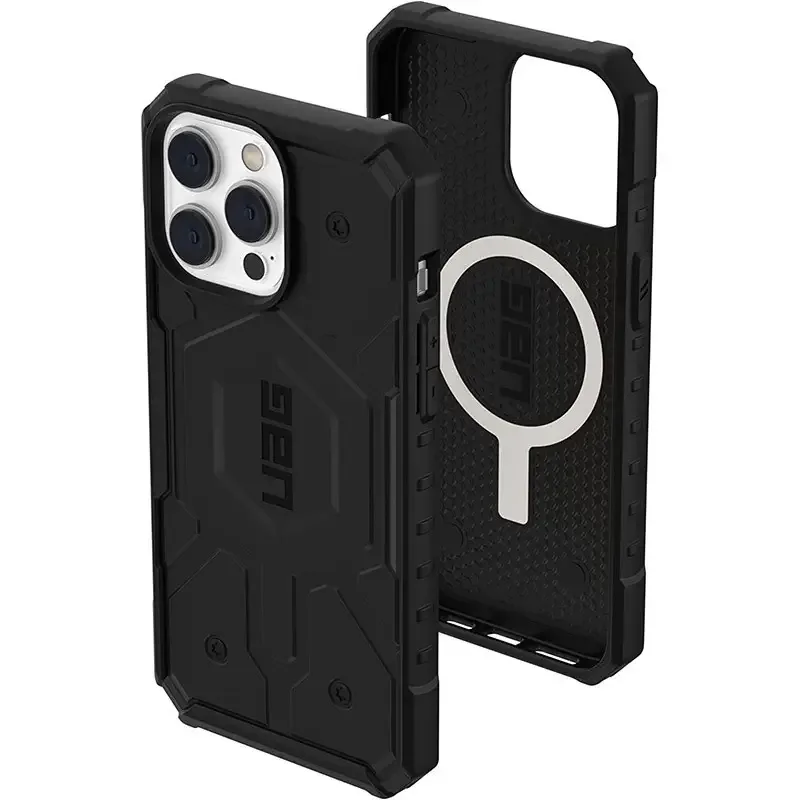 Чохол Протиударний UAG New Pathfinder with MagSafe для iphone 12 pro max Чорний