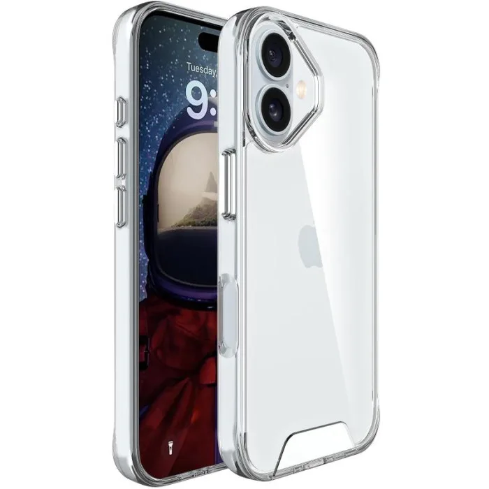 Чохол для Apple iPhone 17 ( MYBLEX Прозорий Протиударний Space )
