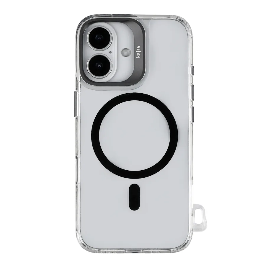 Чохол Kajsa Trans-Shield with MagSafe для iPhone 17 Gun Metal