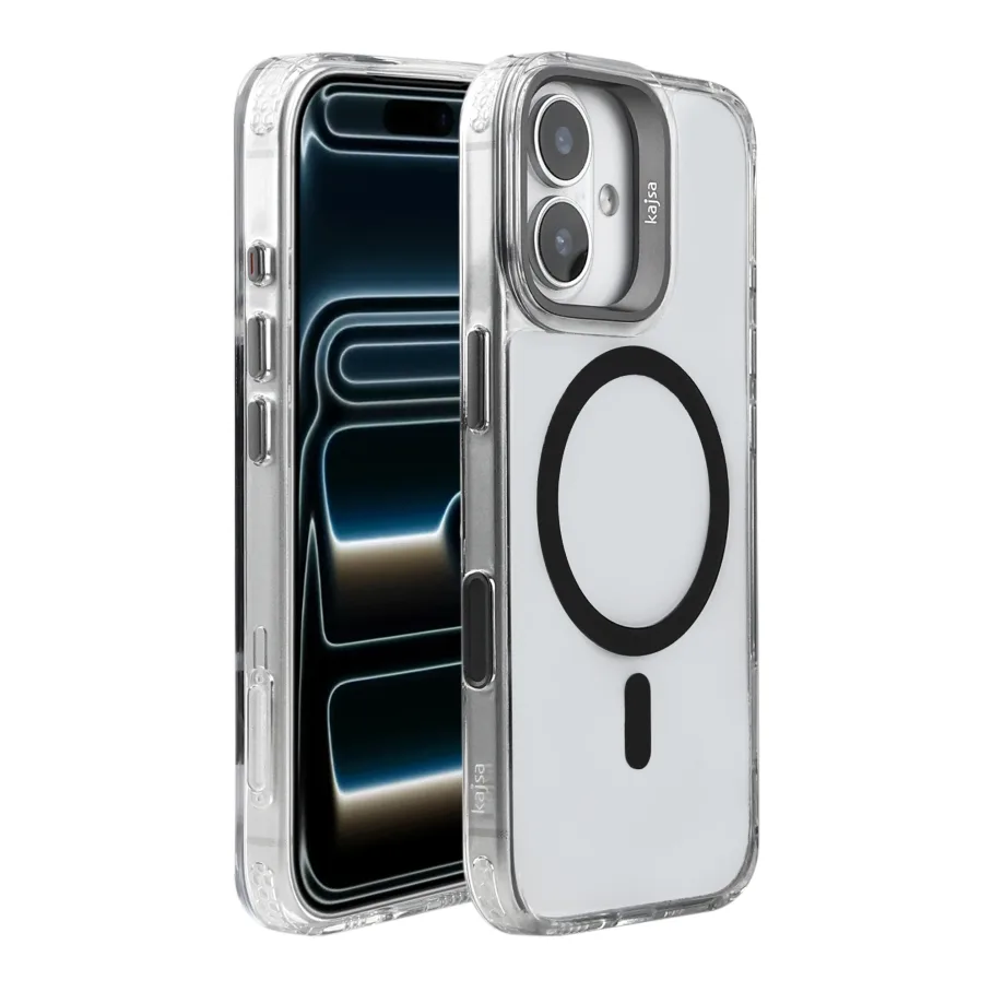 Чохол Kajsa Trans-Shield with MagSafe для iPhone 17 Silver